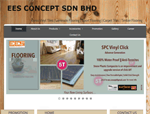 Tablet Screenshot of eesconcept.com.my
